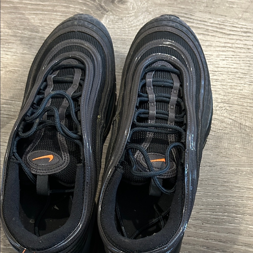 Nike ACG Black and Orange Sneakers